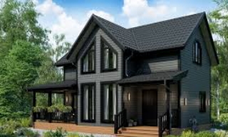 Проекты каркасных домов с террасой от 3555 рублей | Строй-Втс